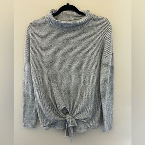 Lightly worn Lou and Gray tie sweater
